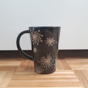 Davids tea starburst nordic mug black